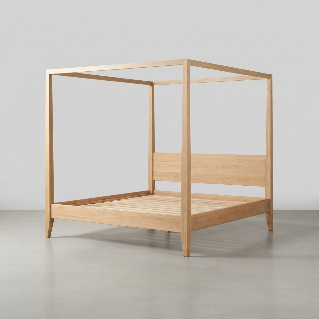 Solstice Four-Poster Canopy Bed - Queen Canopy Beds