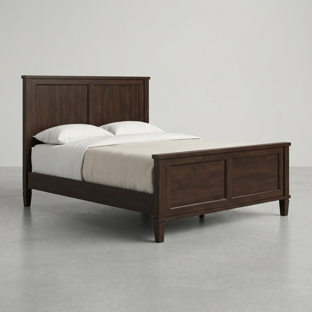 Castellan Solid Wood Bed Frame - King Wood Beds