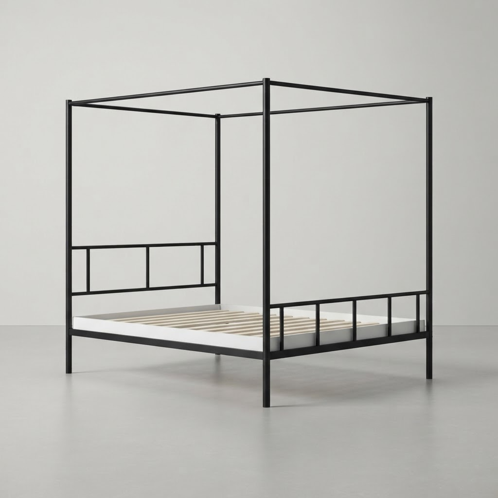 Fenwick Metal Canopy Bed - Queen Canopy Beds